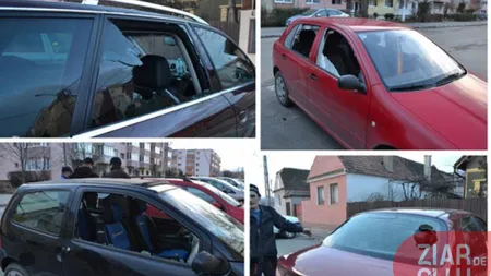 O femeie din Cluj a distrus maşinile vecinilor ei pentru că nu suportă aglomeraţia. 