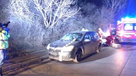 Accident mortal în Ajun de Crăciun. Un bărbat a murit după ce a fost spulberat de o maşină