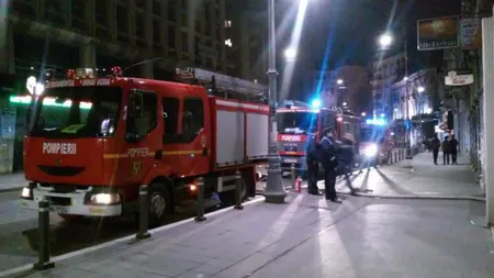 Incendiu la Policlinica MAI din Calea Victoriei
