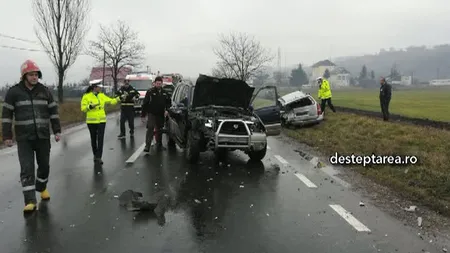 Accident grav la Oneşti. O femeie a murit, cinci persoane sunt rănite