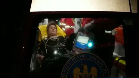 Mama Luizei, de urgenţă la spital. Femeia a refuzat internarea pentru a ajunge luni la DIICOT - VIDEO