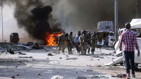 Atentat cu bombă în capitala Somaliei. Bilanţul victimelor a ajuns la 73 de morţi.