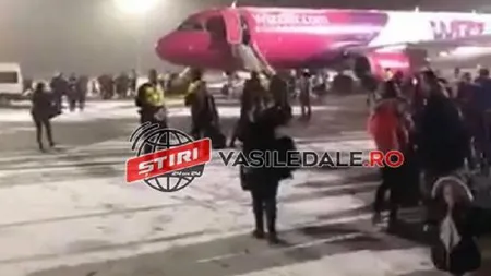 Incendiu la bordul unei aeronave Wizz Air în care se aflau şi români