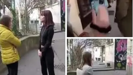 Fată de 13 ani, agresată şi umilită pe stradă. Poliţia l-a sancţionat de tatăl agresoarei