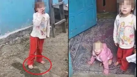 Patru copii au fost obligaţi să trăiască în condiţii cumplite din cauza părinţilor alcoolici! Autorităţile au fost îngrozite