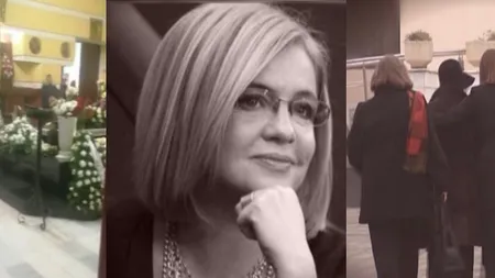 Cristina Ţopescu, incinerată la Crematoriul Vitan Bârzeşti în prezenţa familiei. Apariţie surpriză la slujbă - VIDEO