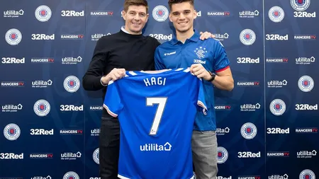 Ianis Hagi, prezentat oficial de Glasgow Rangers. Primele declaraţii VIDEO