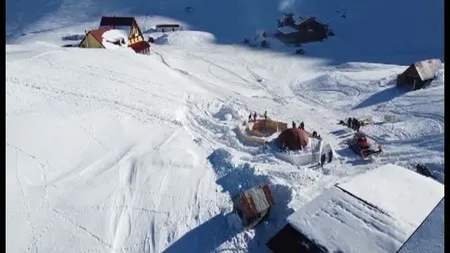 Hotelul de gheaţă de la Bâlea Lac, înlocuit de Igloo Village VIDEO