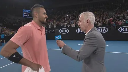 VIDEO John McEnroe a făcut o promisiune care l-a emoţionat până la lacrimi pe Kyrgios