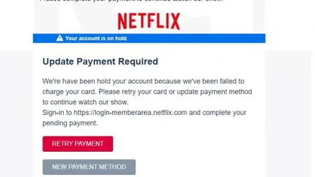 Netflix, implicată într-o tentativă de înşelătorie online. Atenţie la mailurile primite în aceste zile