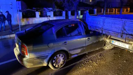 Accident grav provocat de un poliţist băut