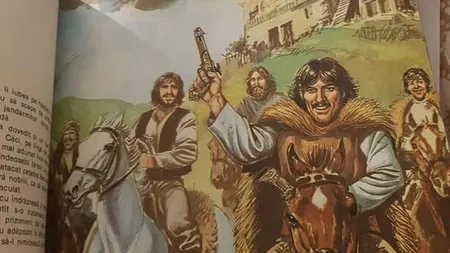 Imaginea care a uimit internetul. Beatleşii sunt ilustraţi ca haiduci în povestirile istorice citite de milioane de romani
