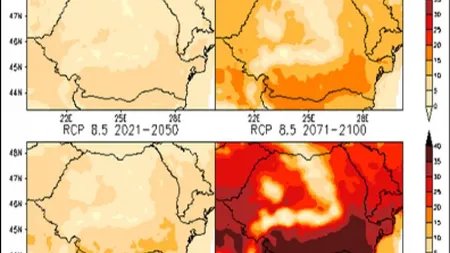 Rapoartele apocalipsei meteo. România va muri de cald peste 50 de ani. Cel mai pesimist scenariu