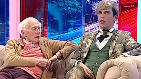 Surpriză! Florin Marin s-a împăcat cu soţul lui, preotul englez de 81 de ani: 