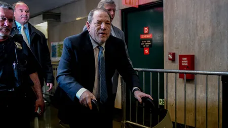 Harvey Weinstein, găsit vinovat pentru VIOL