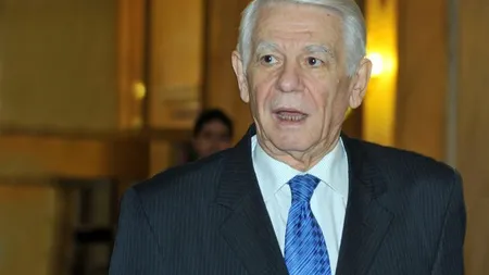 Protestatarul Ceauşescu, scandal cu Teodor Meleşcanu la DNA VIDEO