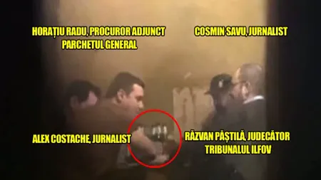 România TV a prezentat filmuleţul necenzurat al petrecerii dintre jurnalişti şi procurori VIDEO