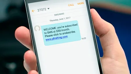 O metodă de fraudare prin SMS care ia amploare: smishingul