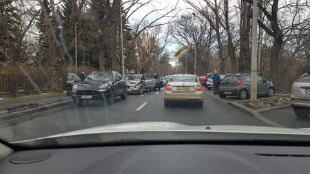 FOTO Sorin Ovidiu Bălan a fost implicat într-un accident rutier în Bucureşti