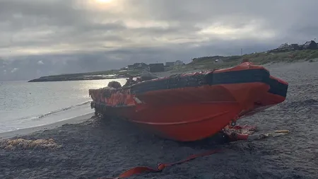 Vas fantoma descoperit pe ţărmul Irlandei. Ce s-a întâmplat cu membrii echipajului. 