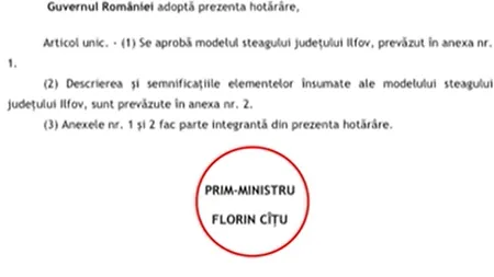 Florin Cîţu semnează deja ca premierul DOCUMENT