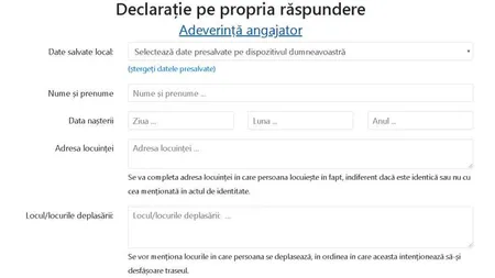 Speculă pe coronavirus: Declaraţiile pe propria răspundere, vândute cu un leu la magazinele din comuna făcută celebră de Ion Creangă