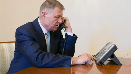 Klaus Iohannis, videoconferinţă cu premierul Orban: 