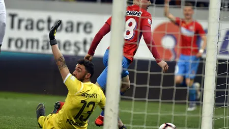 FCSB - CRAIOVA 4-1 în etapa a 2-a din PLAY OFF LIGA 1. Oltenii, umiliţi pe Arena Naţională! VEZI CLASAMENTUL