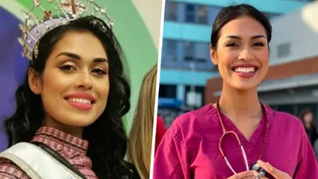 Miss Anglia se reangajează ca medic pentru a ajuta bolnavii cu coronavirus. Bhasha Mukherjee face specializare chiar în pneumologie