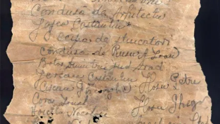 Cazinoul din Constanţa ascunde, în zidurile sale, mesaje scrise de deţinuţii politici din anul 1950. Ce apare pe o hârtie