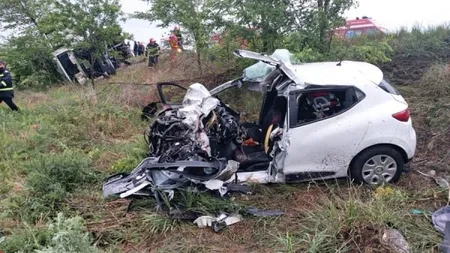 Accident înfiorător la Galaţi. Trei persoane, printre care şi un bebeluş, au murit