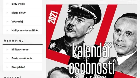 Al Treilea Reich, glorificat la Praga. Un calendar cu figurile marilor criminali nazişti are parte de vânzări record în Cehia