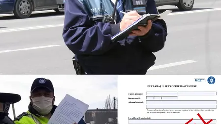 Declaraţia pe propria răspundere modificată. De unde descarci noul formular, valabil până pe 15 mai
