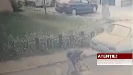 Femeie cu copil atacată şi tâlhărită pe stradă. Agresorul a fost prins