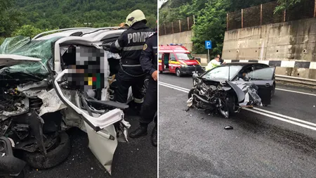 Accident grav în Caraş Severin. Şapte persoane au fost implicate