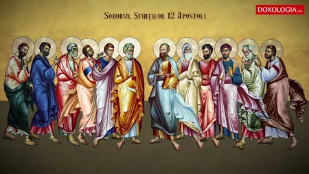 CALENDAR ORTODOX 30 IUNIE 2020. Soborul celor 12 Apostoli. Rugăciune puternică pentru izbăvire de necazuri către Sfântul Ghelasie