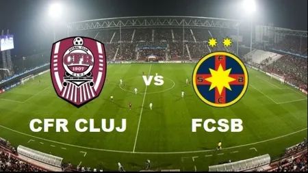 CFR CLUJ - FCSB 1-0. Ardelenii, aproape de un nou titlu în Liga 1