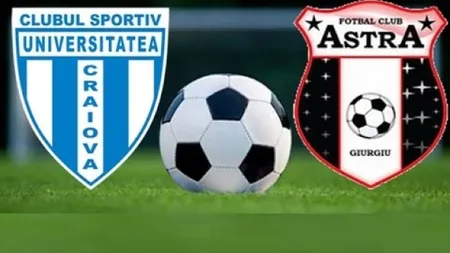 Universitatea Craiova - Astra 2-1. Oltenii încă se bat la titlu