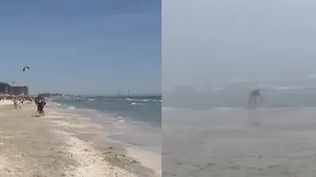 Fenomen meteo anormal azi pe litoral