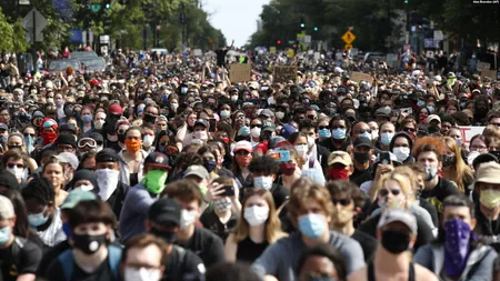 Avertisment al autorităţilor americane. Protestele favorizează apariţia focarelor de coronavirus