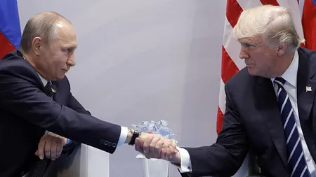 Donald Trump şi Vladimir Putin au discutat telefonic