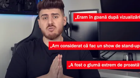 Alexandru Bălan, zis Colo, riscă 12 ANI de ÎNCHISOARE. Vlogger-ul are dosar penal pentru instigare la act sexual cu un minor