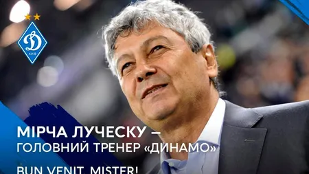 Mircea Lucescu a semnat cu Dinamo Kiev. Salariu uriaş pentru 