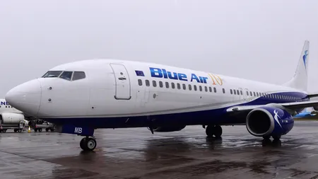 Blue Air anulează 64 de zboruri România - Italia şi România - Cipru