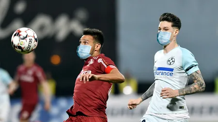 Liga 1  nu driblează Covidul. Sunt 51 de cazuri, s-ar putea juca doar cu mască pe faţă. Ce transmite Petrescu din spital