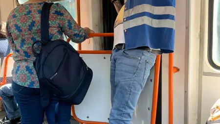 Un controlor STB riscă să fie concediat, după ce a fost surprins că purta incorect masca de protecţie