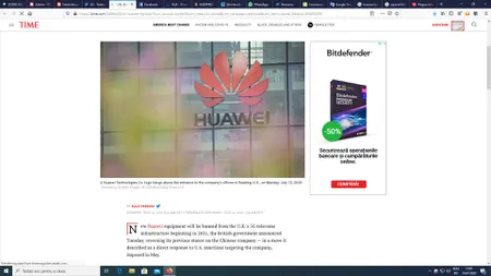 Marea Britanie scoate Huawei de pe piaţa 5G. Anunţul şoc referitor la chinezi, toate echipamentele acestora vor fi demontate