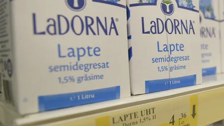 Două dintre fabricile care produceau laptele LaDorna în România vor fi închise. Ce se va întâmpla cu angajaţii