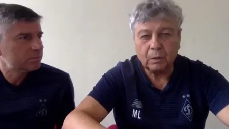 Mircea Lucescu, prezentat oficial de Dinamo Kiev. Declaraţie-şoc: 