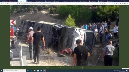 Un autobuz plin cu militari s-a răsturnat. Cinci soldaţi şi-au pierdut viaţa